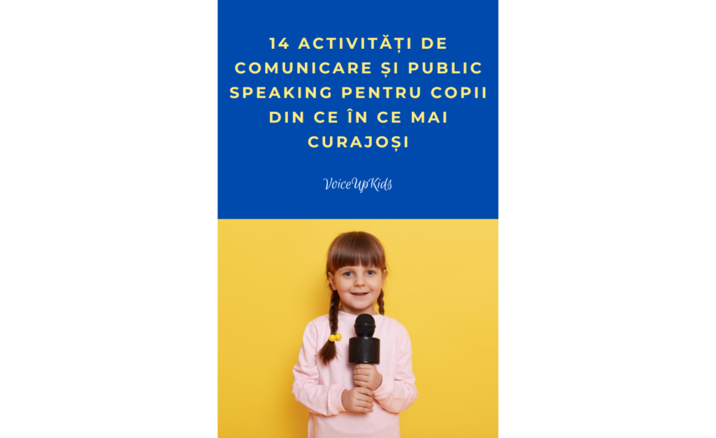 14 activități de comunicare și public speaking pentru copii din ce în ce mai curajoși